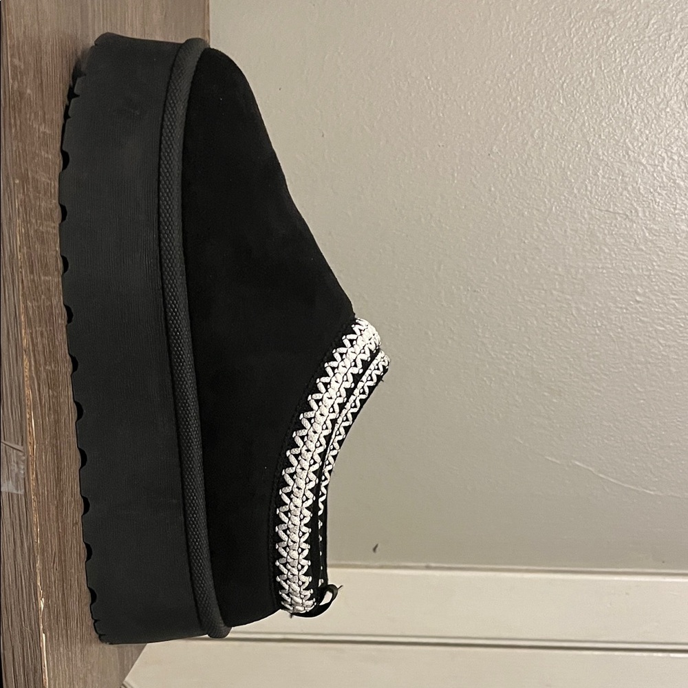 Nanette Lepore Black and White Platform Shoes